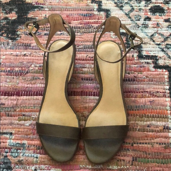 madewell block heel sandal